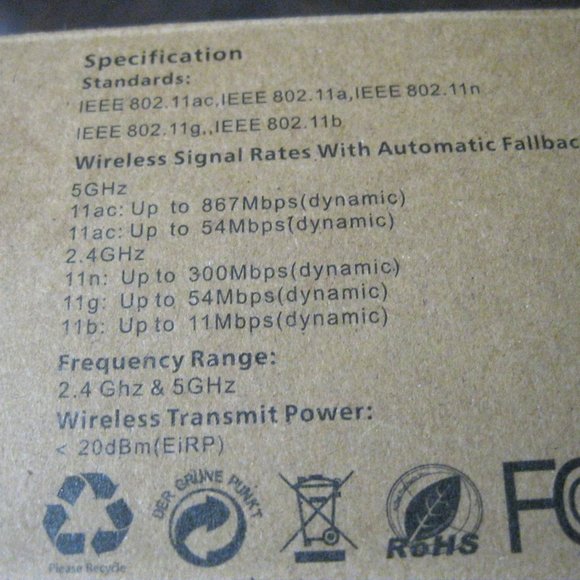 WiFi Range Extender - Signal Booster - Repeater w/ Ethernet Port - Dual Band - Picture 6 of 10